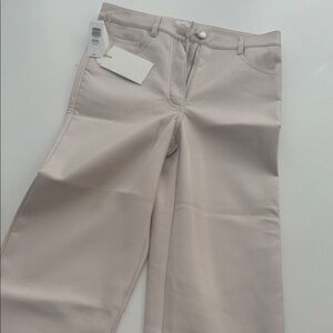 Stylish Beige Wide-Leg Pants
New with tags